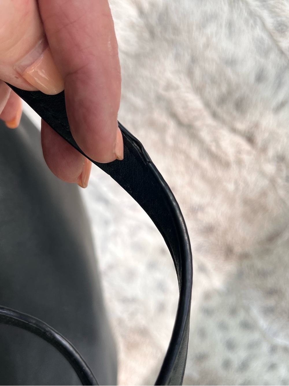 Authentic Coach Black Leather Tote Bag with Shoulder Straps - Picture 13 of 13